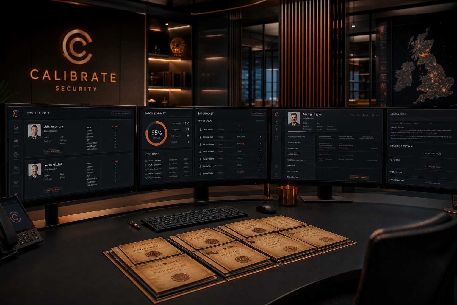 Cybersecurity managed security services calibration